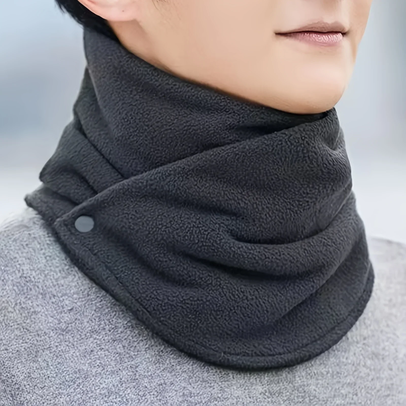 Neck Gaiter Fleece - Yeni Kuzu Polar Kadınlar için Atkılar