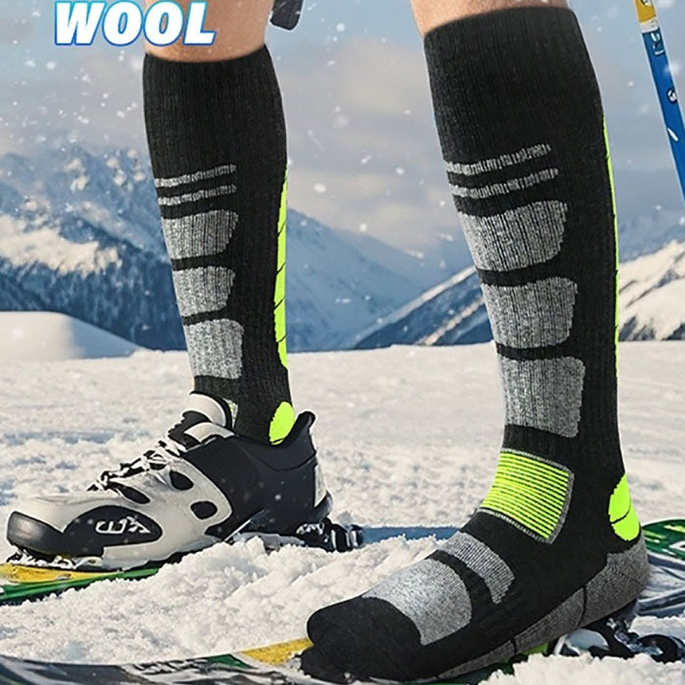 Thermal Sock Wool - GTUBIKE Merino Yün Termal Çoraplar Erkek