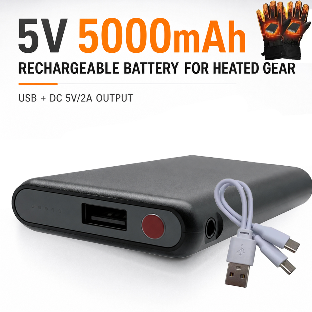 5V 5000mAh Isıtmalı Eldiven Pi - Heated Vest Battery incelemesi ve fiyatı