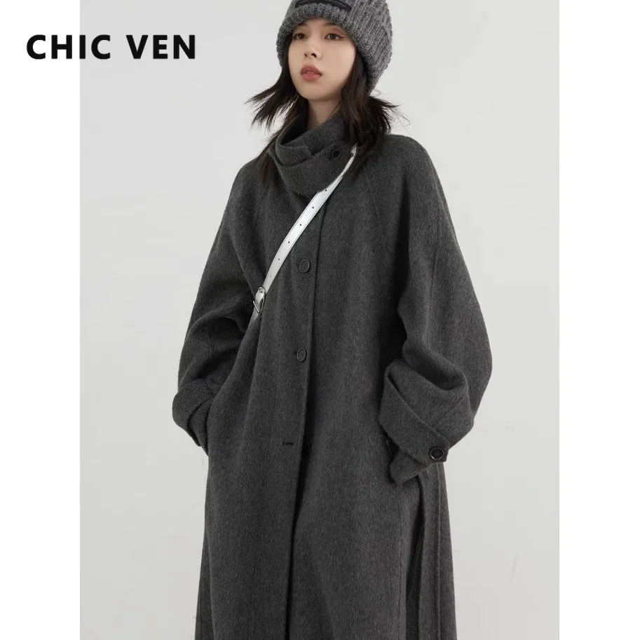 CHIC VEN Kore Kadın Yün Ceket  - Wool Coat Peacoat incelemesi ve fiyatı