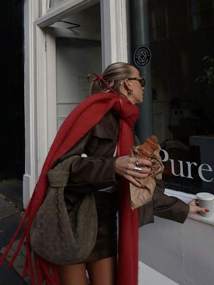 Kadınlar için lüks kışlık atkı - Cashmere Pashmina Wrap incelemesi ve fiyatı
