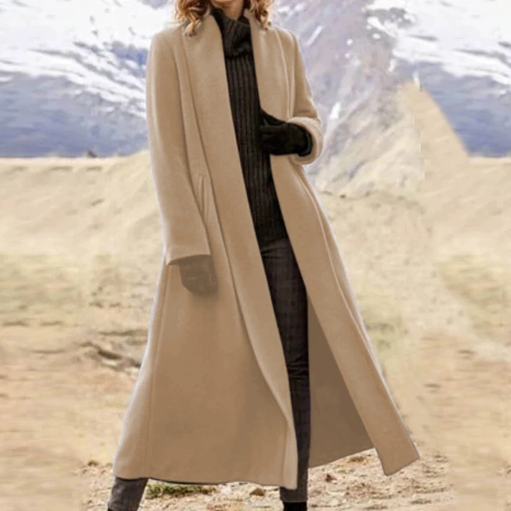 Büyük Beden Ekstra Uzun Yün Ce - Wool Coat Peacoat incelemesi ve fiyatı