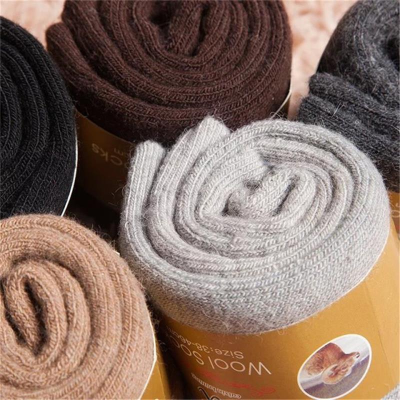 4 çift/grup erkek Kış Süper Ka - Thermal Sock Wool incelemesi ve fiyatı