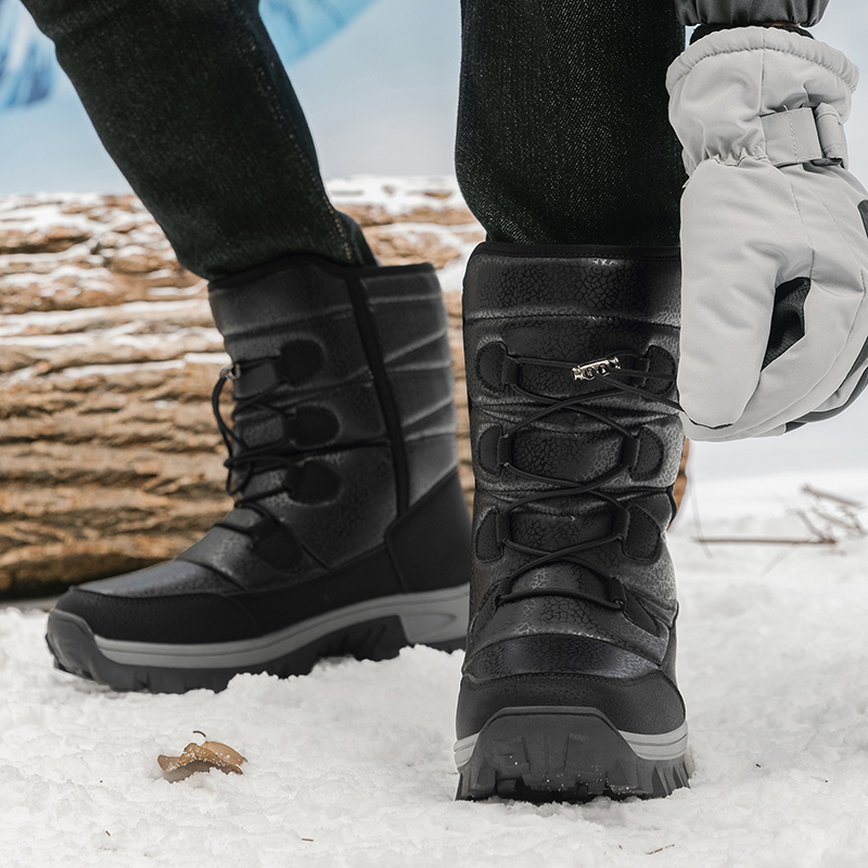 Yeni sıcak erkek peluş kar bot - Waterproof Winter Boot incelemesi ve fiyatı