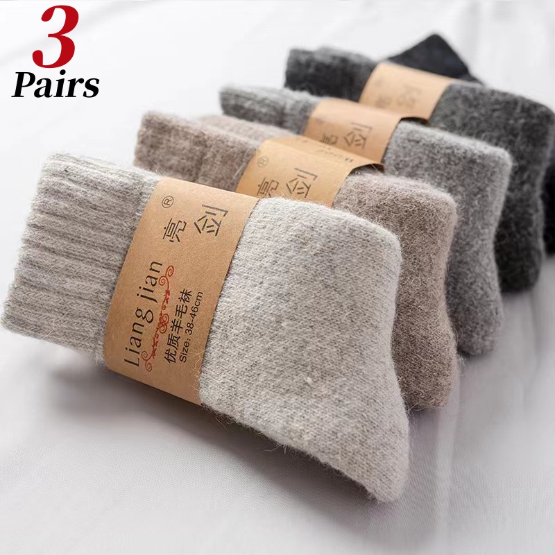 3 çift/erkek çorapları kış sıc - Thermal Sock Wool incelemesi ve fiyatı