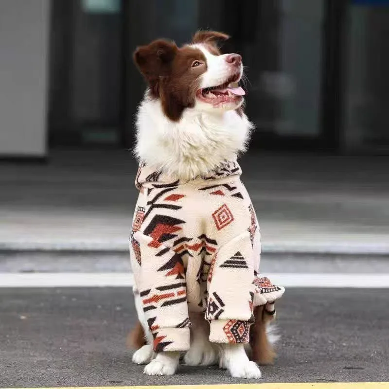 Kapüşonlu Köpek Montu, Orta ve - Sherpa Hoodie Fleece incelemesi ve fiyatı