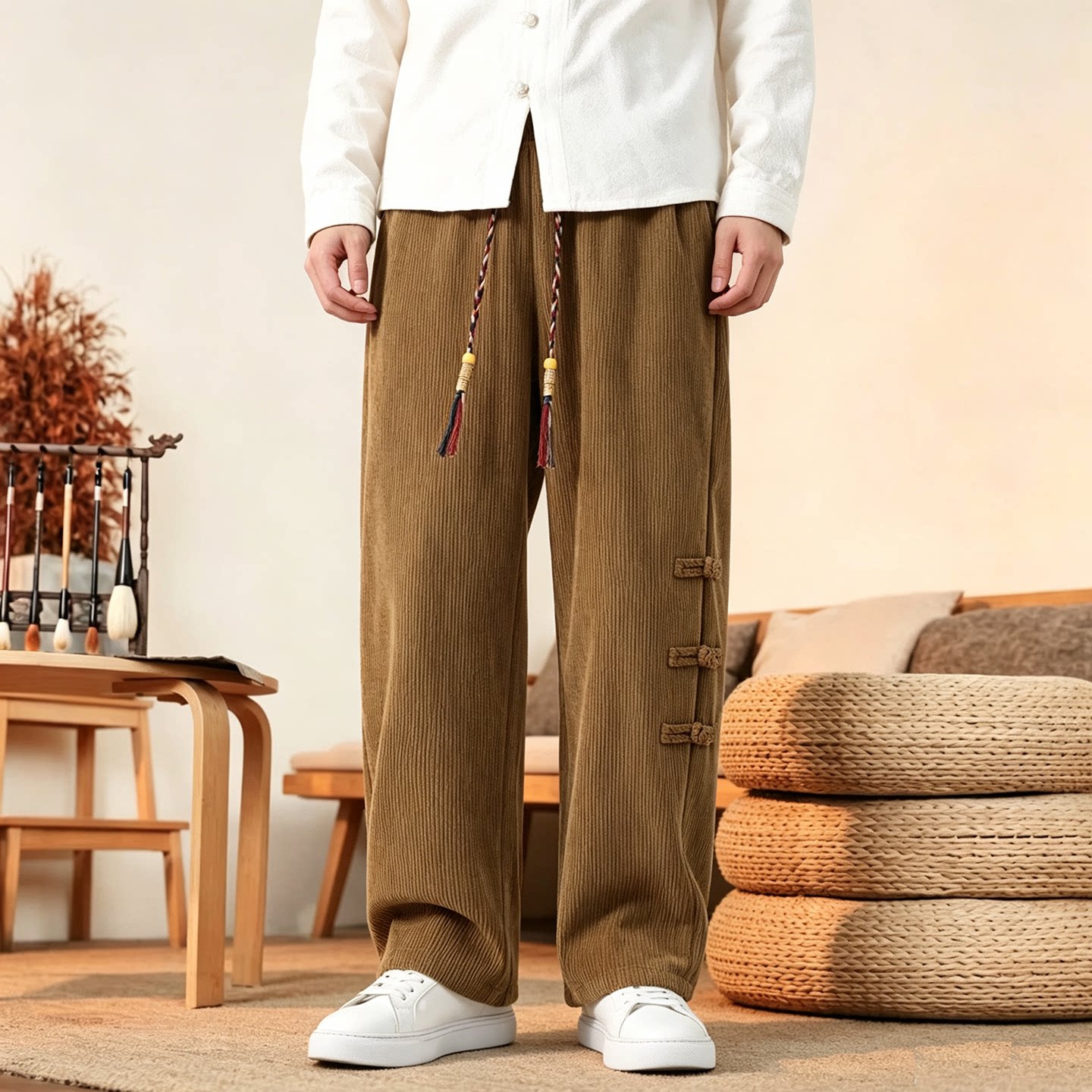 Yeni Sonbahar Sıcak Kalın Kadi - Corduroy Pant Warm incelemesi ve fiyatı